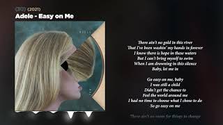 Adele - Easy on Me (lyrics) | just feel it