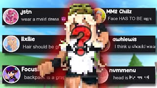 Mm2, But I Let Youtubers Choose My Avatar Biggest Mistake