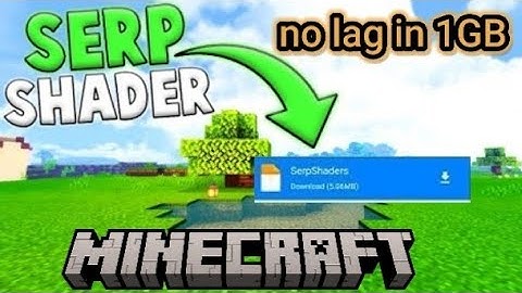 how to download serp shader in minecraft pe 1.19 || shader mcpe 1.19 || mcpe shaders