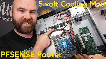 Making My Custom 1U Rackmount Pfsense Router Silent