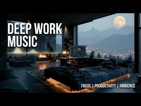 Ambient Deep Focus | Calm Work Music and Study Focus to Reach Peak Productivity Flow State