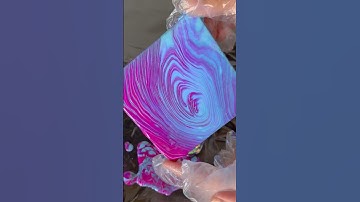 New color palette 🩷 Fluid Art | Satisfying video 🫰✨Join our workshop! #abstractart