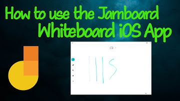 How to use the Jamboard Whiteboard App on iPad