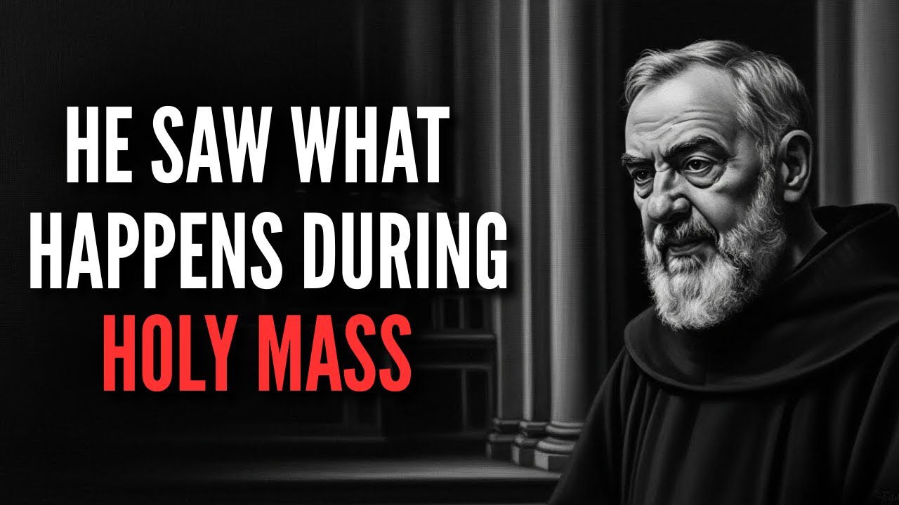 Padre Pio Saw What Happens During the Holy Mass