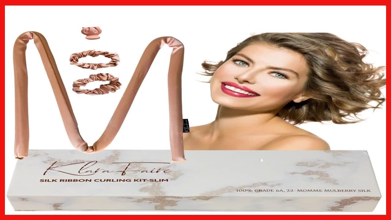Klara Faire Heatless Hair Curler SLIM Heatless curls headband for