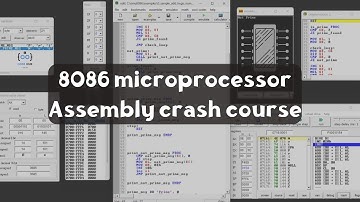8086 microprocessor Assembly crash course