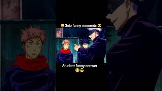 Student funny answer 😂😎#shorts #gojo #funny #anime #trending #subscribe