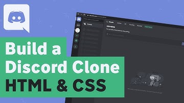 Build a Discord UI clone (HTML & CSS tutorial) | Part 1