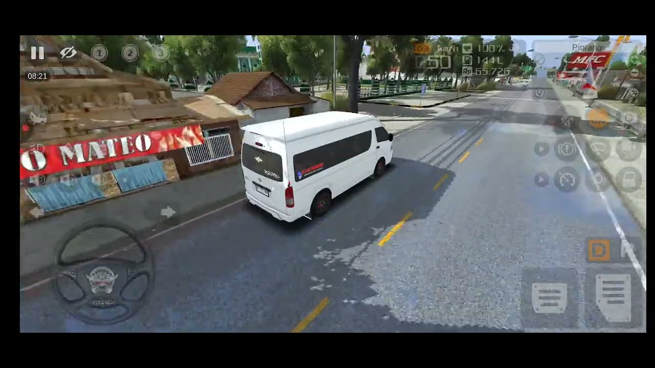 Bus simulator Indonesia NEW mods Toyota Hilux 4x4 off-road extreme car driving Android gameplay #23 