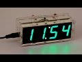 DIY 4 Digit LED Clock Kit With Vioce and Flash Light | Unboxing and Assembling # 3
