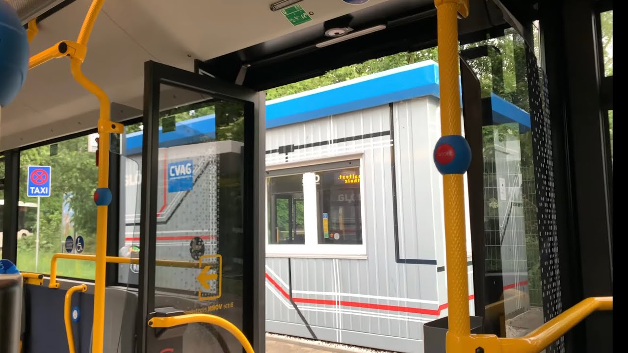 Mitfahrt Linie 22 der CVAG