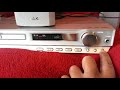 Demo of my jvc digital dvd theater system tha35