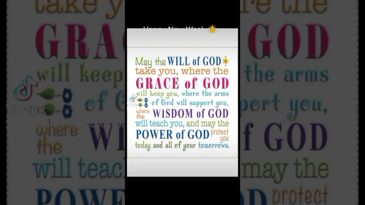 Happy New Week Monday Tiktok Shorts Song Kirkfranklin God Happymonday Happynewweek