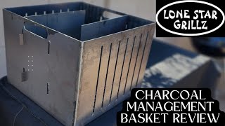Lone Star Grillz Charcoal Management Basket Review  Overnight cook