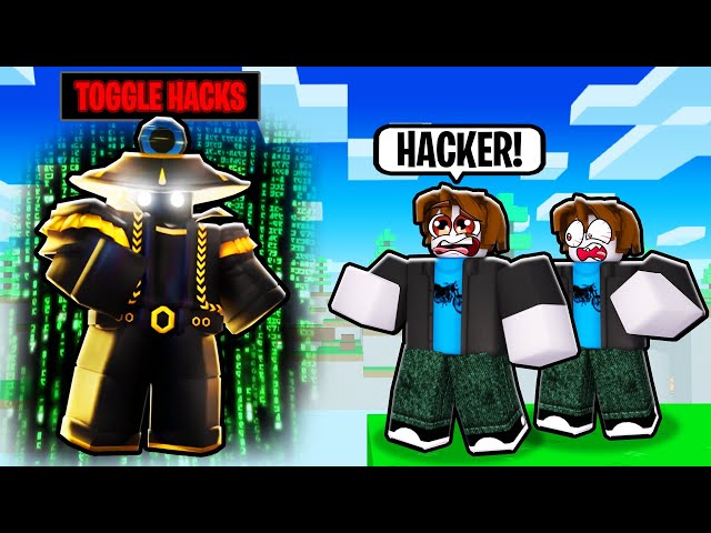 I Pretended to be a HACKER in Roblox BedWars 
