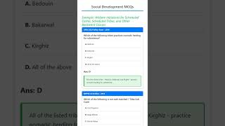 Welfare Initiatives for Scheduled Castes, Scheduled Tribes, and Other Backward Classes