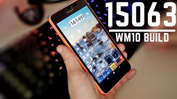 Windows 10 Mobile - Creators Update build 15063 (Stability)