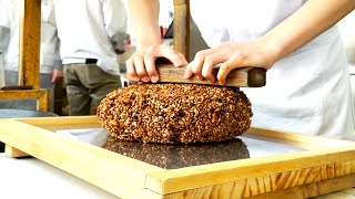 【ASMR】２００年続く浅草・東京の銘菓「雷おこし」を作る職人のスゴ技