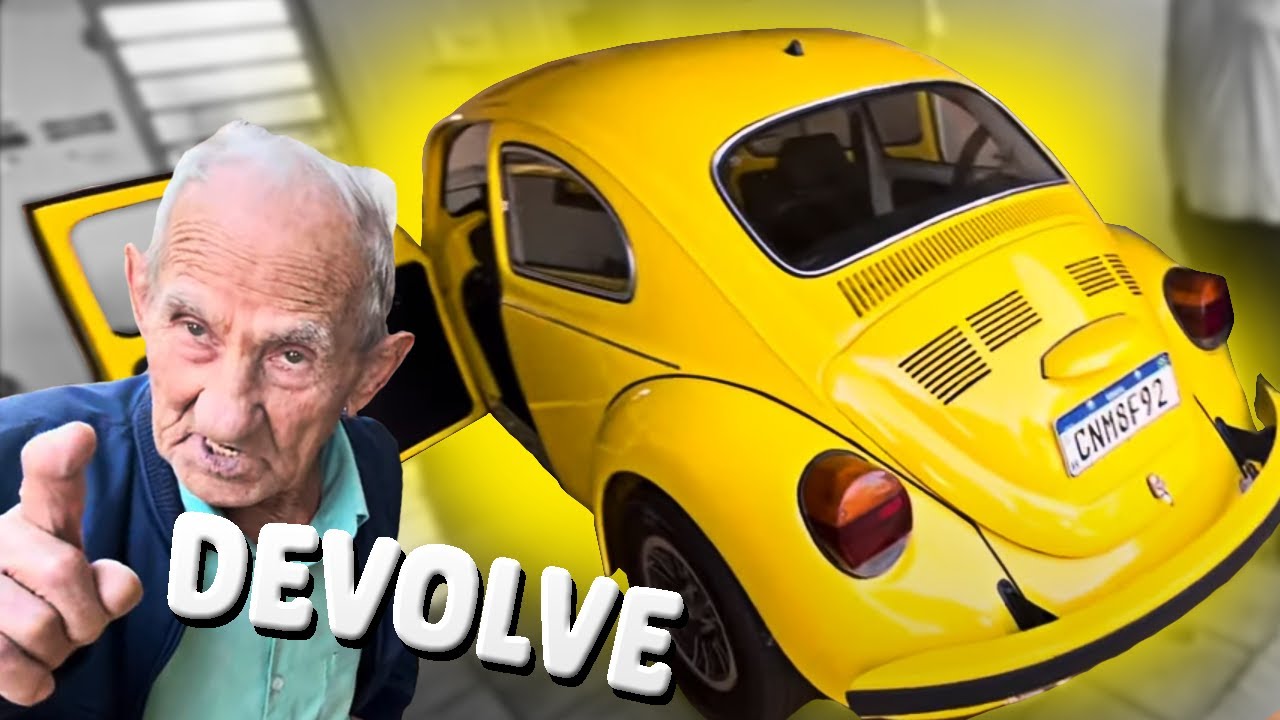 não quero esse FUSCA aqui 😡