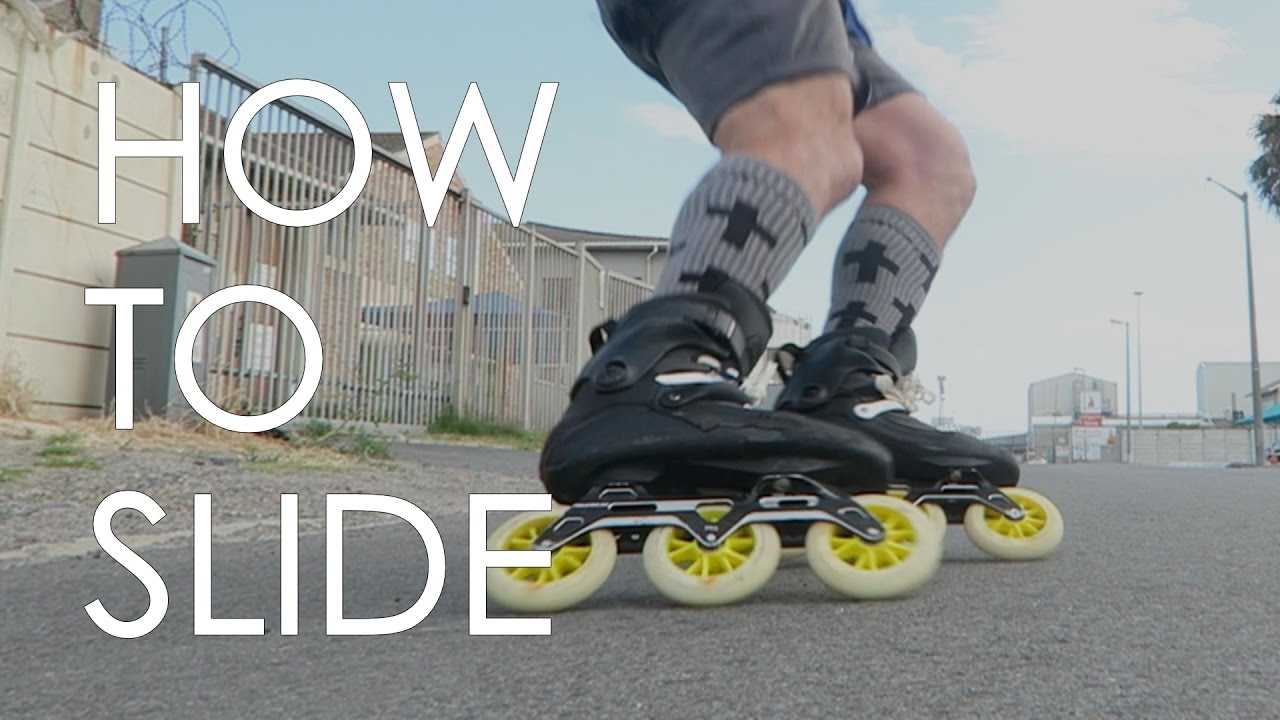 INLINE SKATING TUTORIAL HOW TO SLIDE ON INLINE SKATES // VLOG10 YouTube