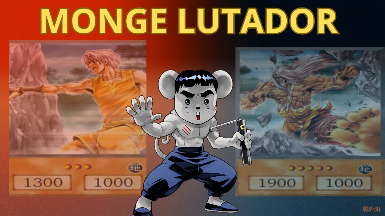 Yu gi oh Tag force deck Monk fighter/ Monge lutador