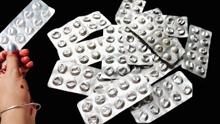 Best Out Of Waste Craft Idea Of Medicine Wrapper//Diy Home Decor//Recycling