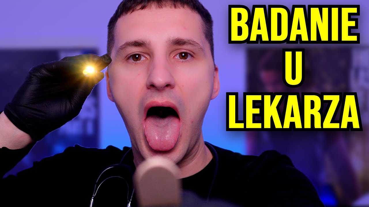 ASMR po polsku 🇵🇱 - Kontrolne Badanie Lekarskie (ale jesteś chory) | szept, osobista uwaga, lekarz