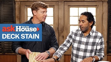 How Deck Stain Protects Wood | Ask This Old House