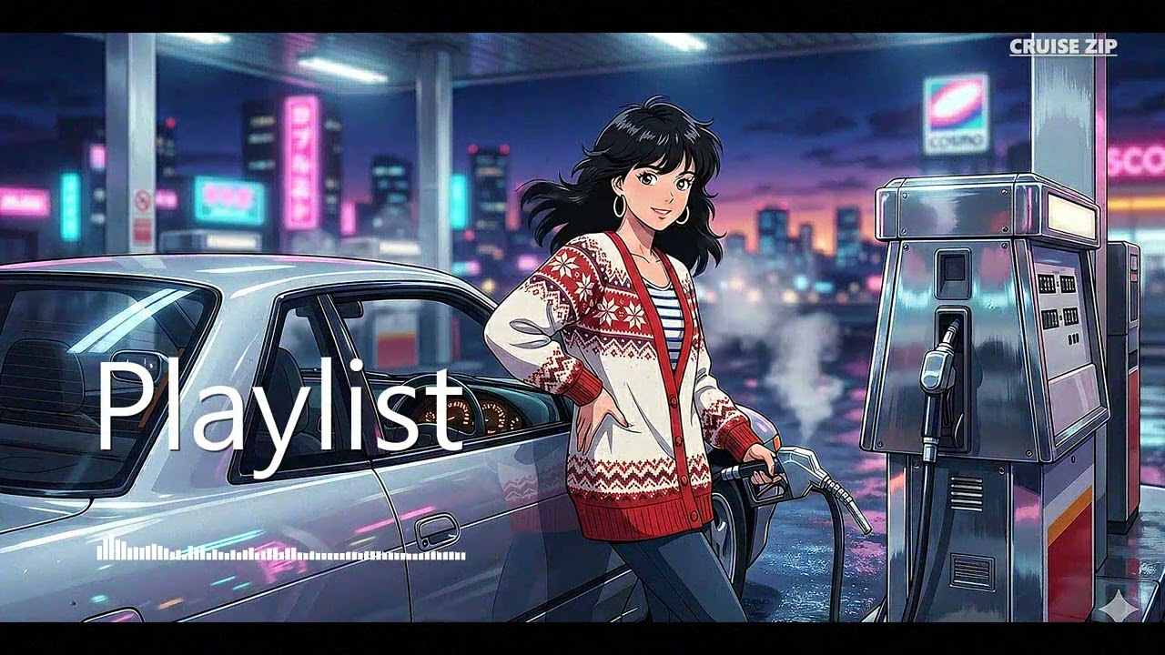 Playlist] 80s City Pop | Vol.27 | Midnight Gas Station, An Oasis