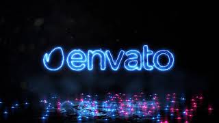 High Speed Energy Logo After Effects template