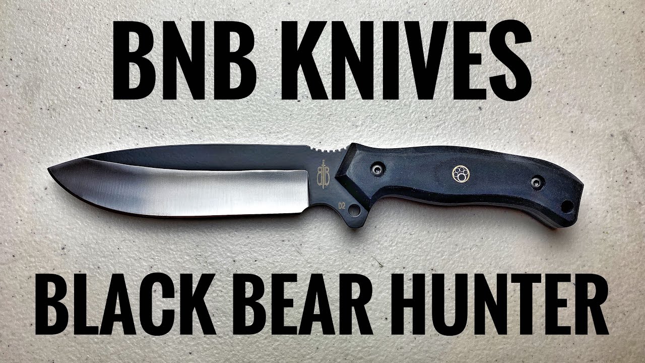BnB (BucknBear) Knives: Black Bear Hunter (Tabletop Overview)