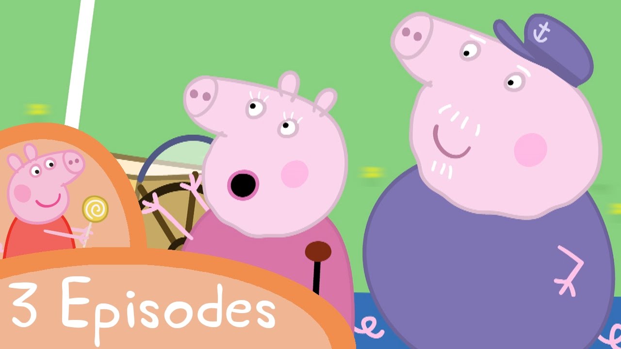 Peppa Pig Granny and Grandpa Pig 3 episodes YouTube