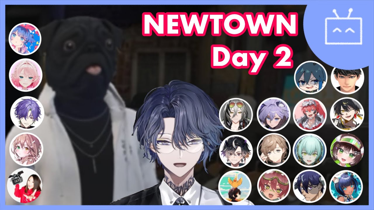 NewTown: Day 2 Jun Cafe and UraNibitashi [Koyanagi Rou/ Nijisanji] (Eng sub)