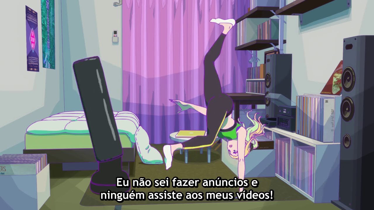 Anna treinando Capoeira (Na Nare Hana Nare) ep 5