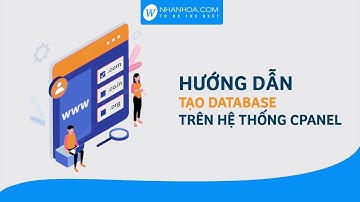 [Nhanhoa.com] Hướng dẫn tạo database trong cpanel Add database cpanel