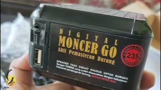 Review Speaker Masteran Burung Kicau Moncer Go Hitam