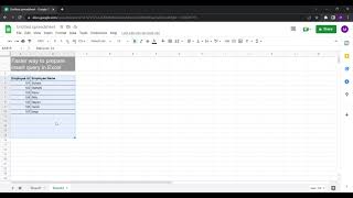 Excel trick Faster way to prepare queries (any insert/update/delete)