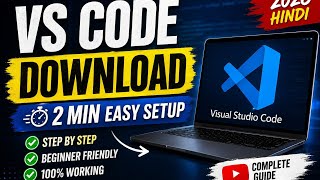 How to Download & Install VS Code on Windows 10/11 (2026)