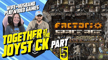 Hubby & Wife play Factorio: Space Age (Part 5: Manufacturing Solar Panels)