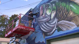 Murals bringing Lock Haven to life