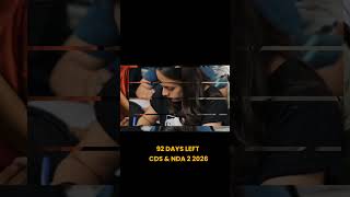 CDS & NDA MOTIVATION & PREPARATION | 92 DAYS LEFT CDS & NDA 2 2026 | CDS CLASSES | NDA CLASSES |