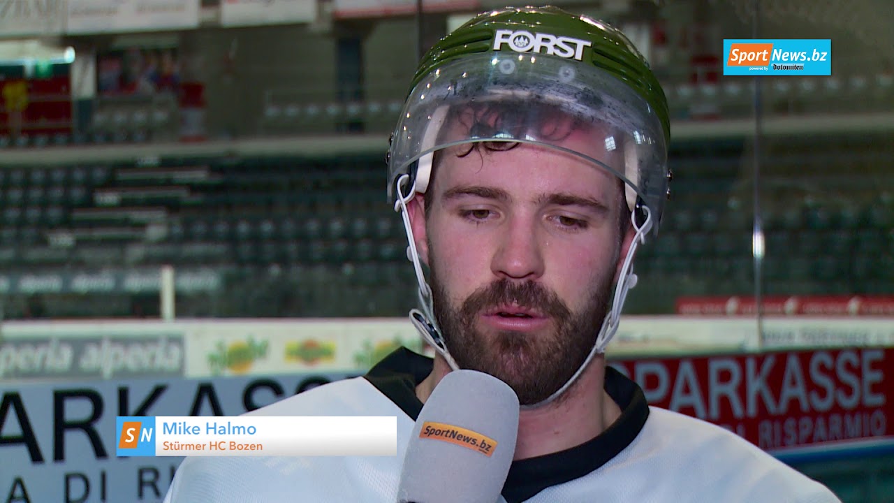 Mike Halmo vor dem Playoff-Start mit dem HCB