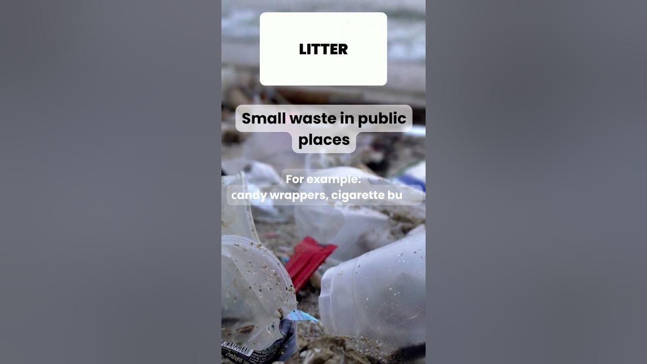 ChatGPTWhat is the difference between litter, garbage, trash, waste