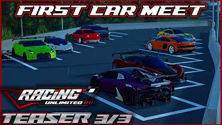 The Final Teaser Racing Unlimited 33 Game Coming Soon On Roblox First Car Meet