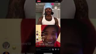 Famous Saedemario and brokeasf talking on ig talking about who has more money and exposes Saedemario Profile