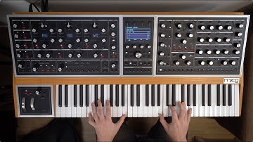 Ambient jam with the Moog One