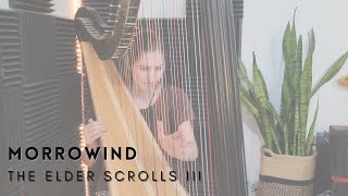 Morrowind {Main Theme from The Elder Scrolls III} - video game harp cover // Bridget Jackson Harp