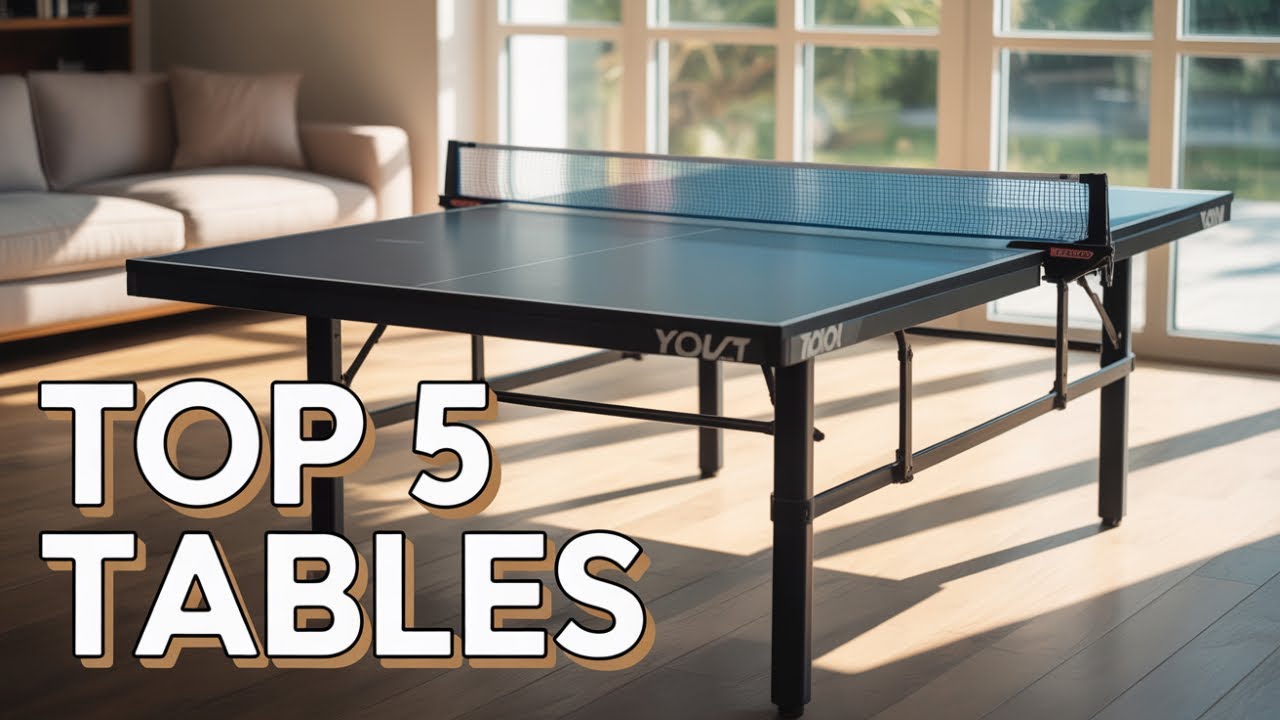 Smash Every Game – The 5 Best Table Tennis Tables for All Skill Levels!