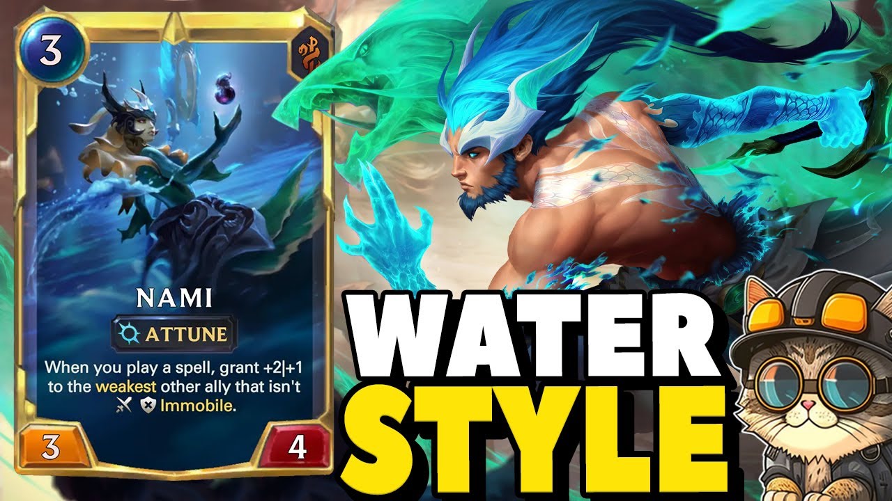 Master Yi & Nami Water Style | Legends of Runeterra