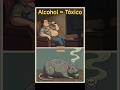 El alcohol es literalmente un VENENO #alcohol #salud #venom